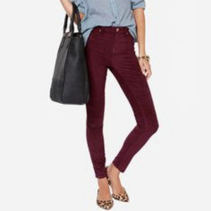 The Limited Exact Stretch Skinny Pants in Wine